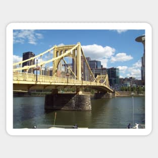 Roberto Clemente Bridge Pittsburgh Pa Sticker